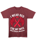Maroon Regular Fit T-shirt Front Design