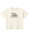 Off White Boxy Fit T-shirt Front Design