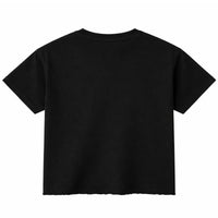 Black Boxy Fit T-shirt Back Design