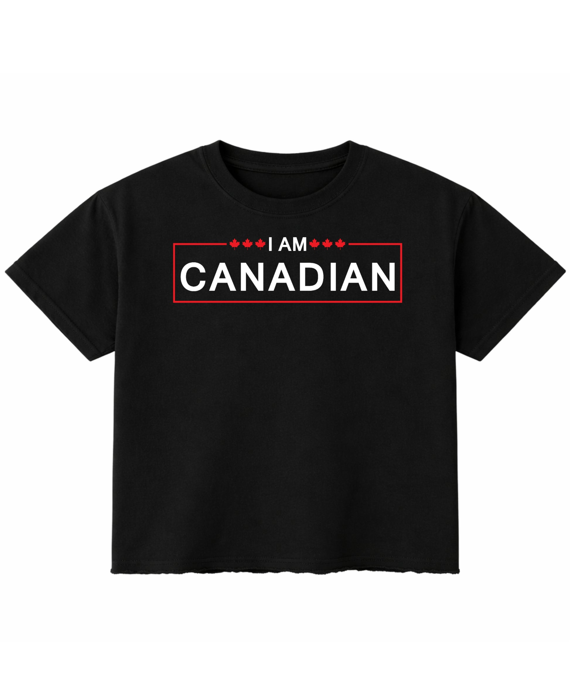 Black Boxy Fit T-shirt Front Design