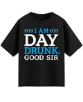 Black Oversized T-shirt Front Design