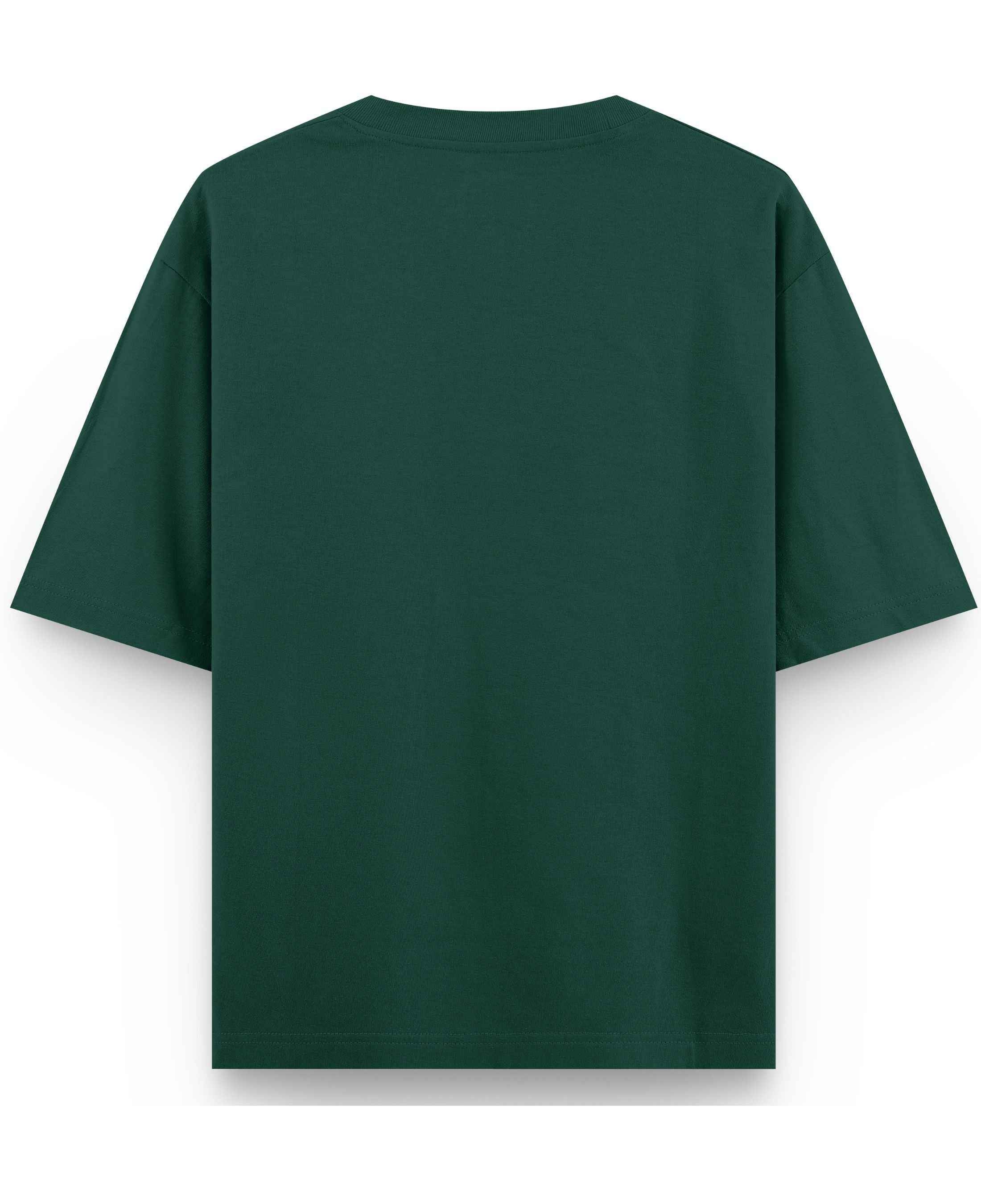I Am The Evil Twin Bottle Green Oversized T-Shirt