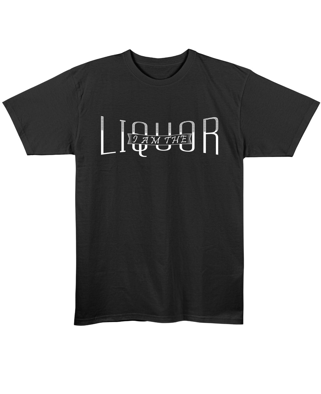Black Regular Fit T-shirt Front Design