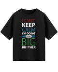 Black Oversized T-shirt Front Design