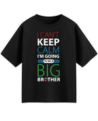 Black Oversized T-shirt Front Design