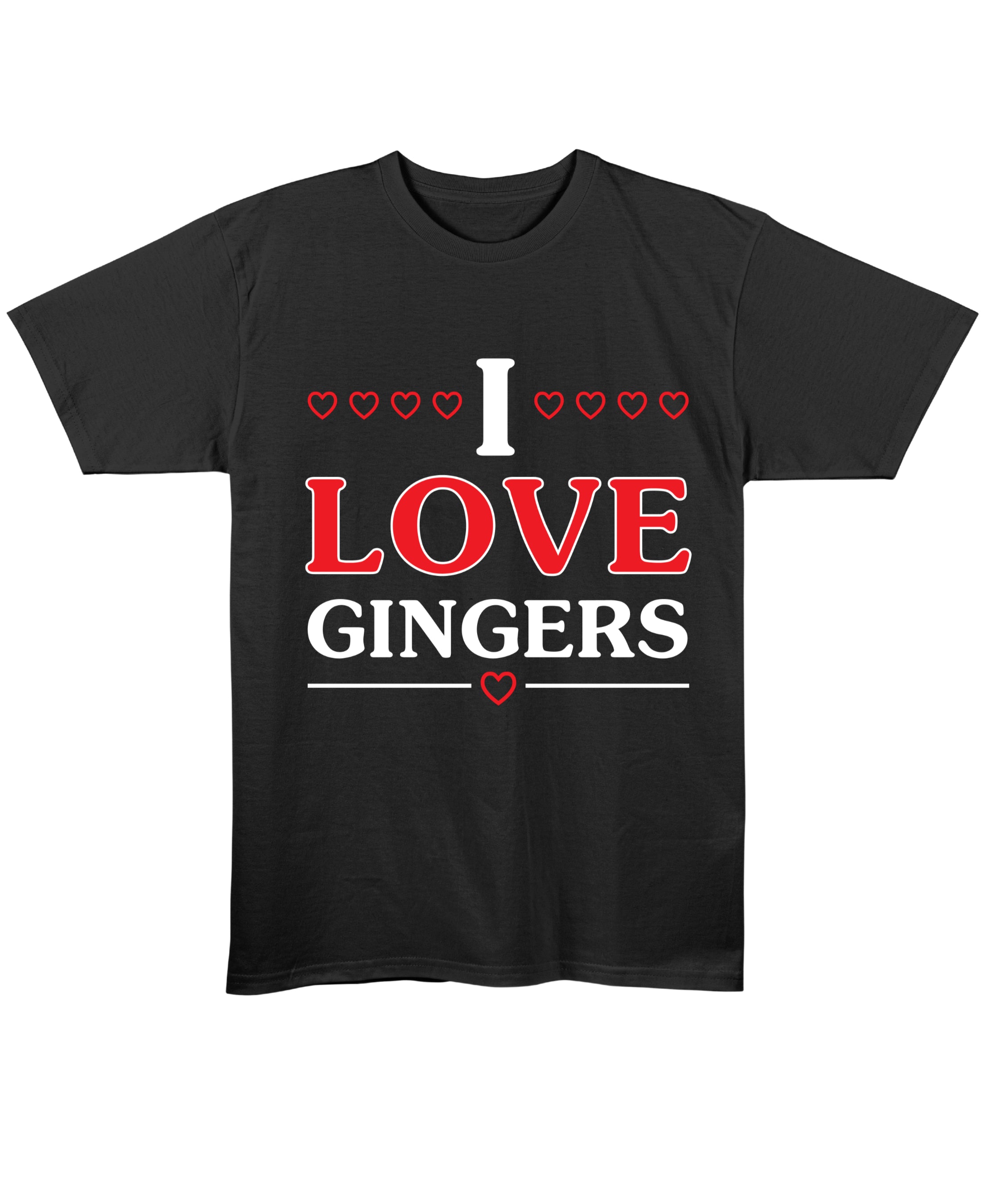 Black Regular Fit T-shirt Front Design