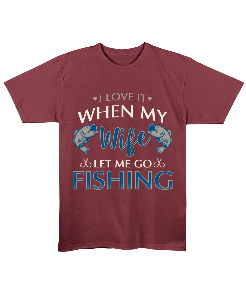 Maroon Regular Fit T-shirt Front Design