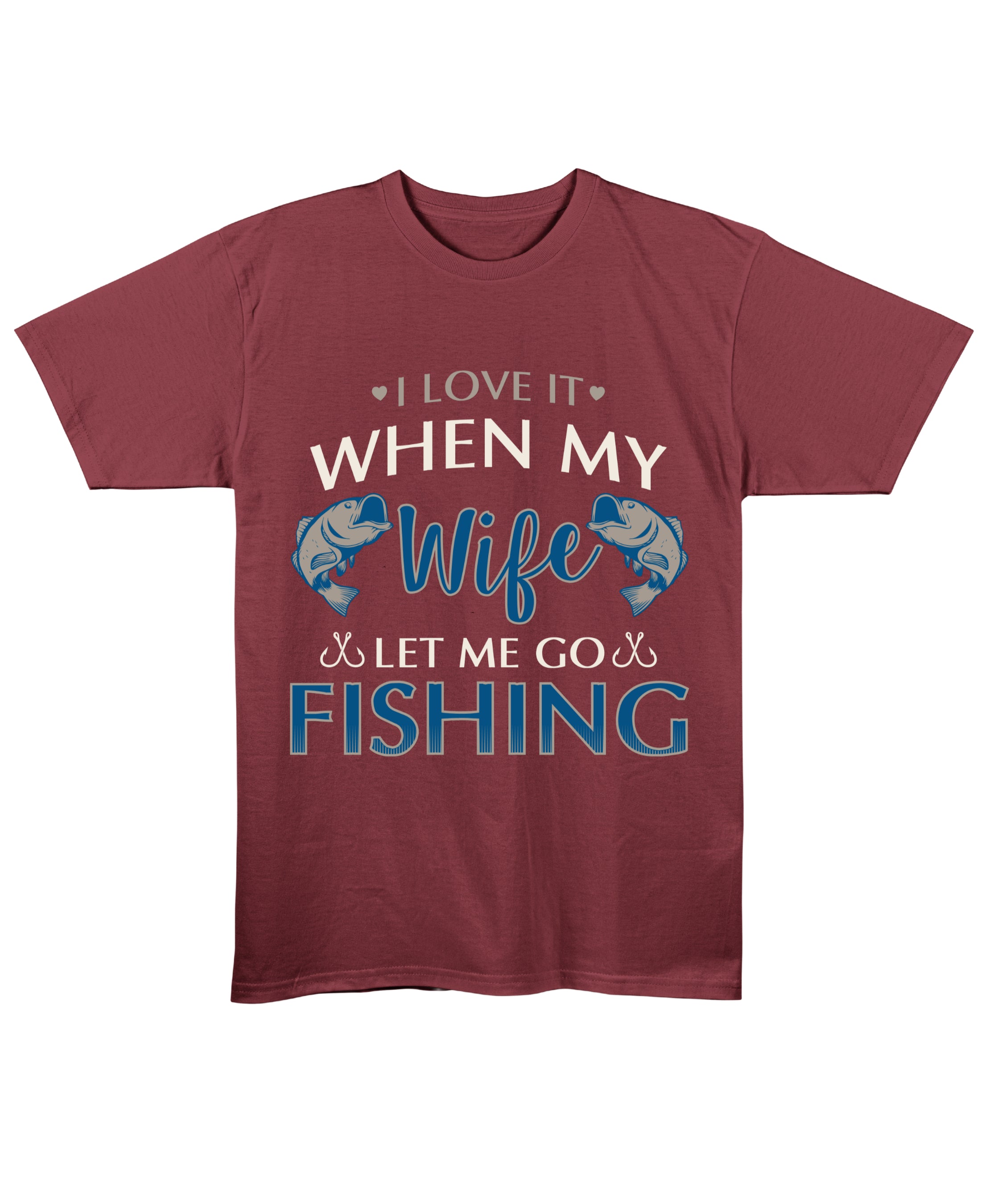Maroon Regular Fit T-shirt Front Design