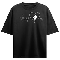 Black Oversized T-shirt Front Design