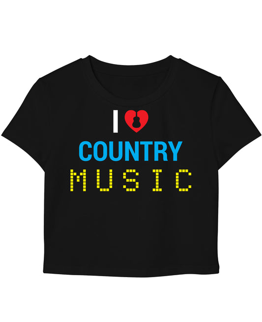 Black Baby Tee Front Design
