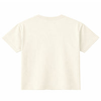 Off White Boxy Fit T-shirt Back Design