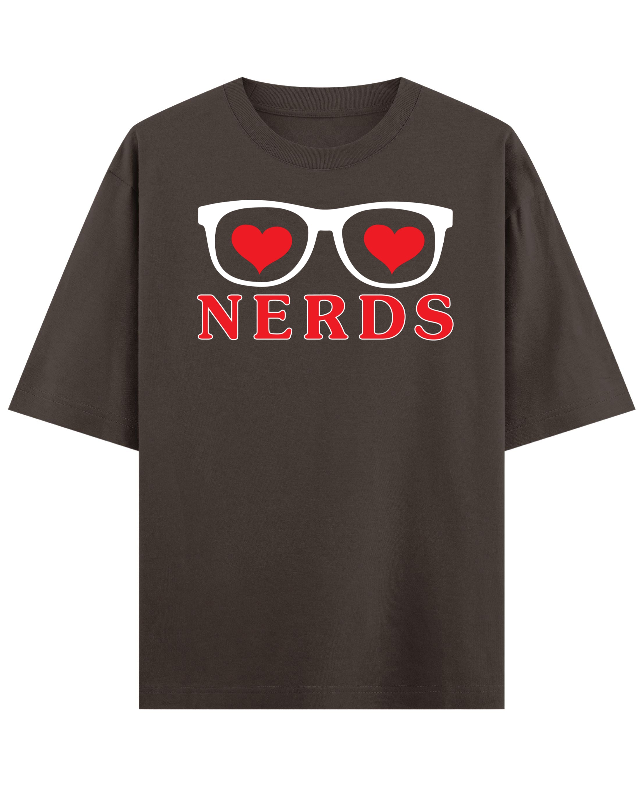 Coffee Oversized T-Shirt Front Design