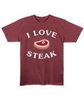 Maroon Regular Fit T-shirt Front Design
