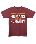 Maroon Regular Fit T-shirt Front Design