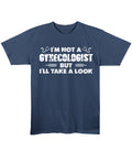 Navy Blue Regular Fit T-shirt Front Design