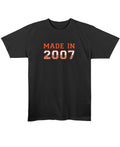 Black Regular Fit T-shirt Front Design