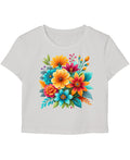 White Baby Tee Front Design