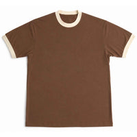 Mousse & Cream Ringer Tee