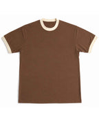 Mousse & Cream Ringer Tee
