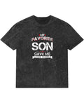 Acidwash Oversized T-shirt Front Design