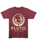 Maroon Regular Fit T-shirt Front Design