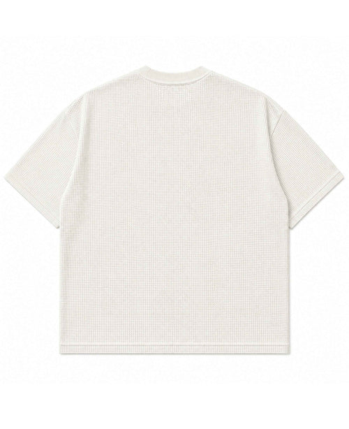 Off-White Waffle Boxy Fit