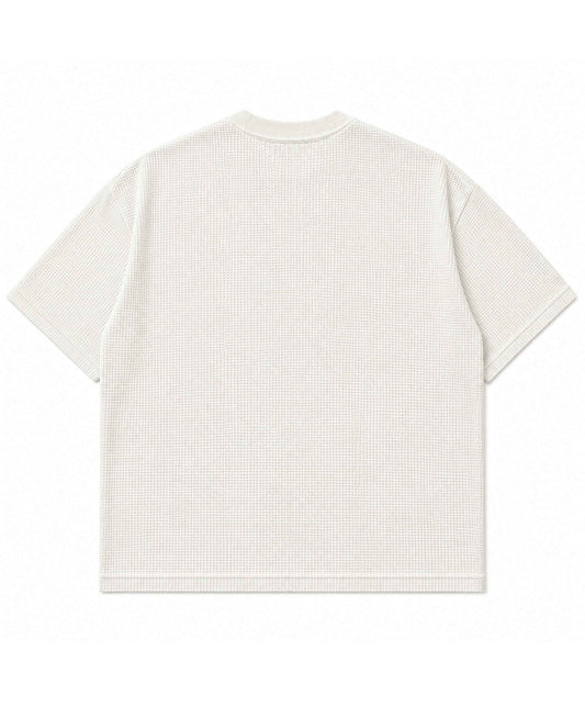 Off-White Waffle Boxy Fit
