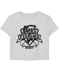 White Baby Tee Front Design