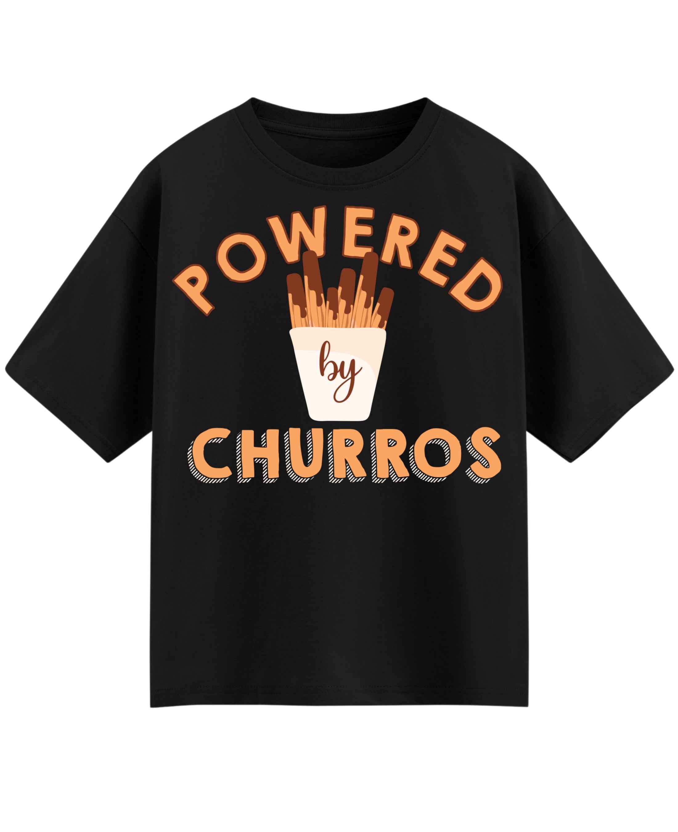 Powered By Churros Oversized T-Shirt