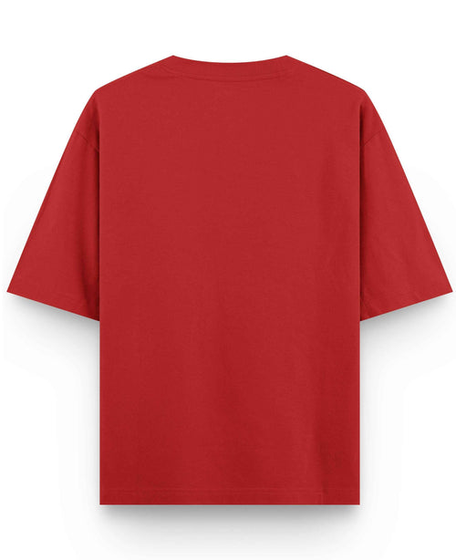 Red Oversized T-Shirt