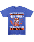 Blue Regular Fit T-shirt Front Design