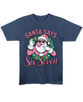 Navy Blue Regular Fit T-shirt Front Design