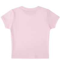Baby Pink Baby Tee Back Design