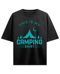 Black Oversized T-shirt Front Design
