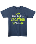 Navy Blue Regular Fit T-shirt Front Design
