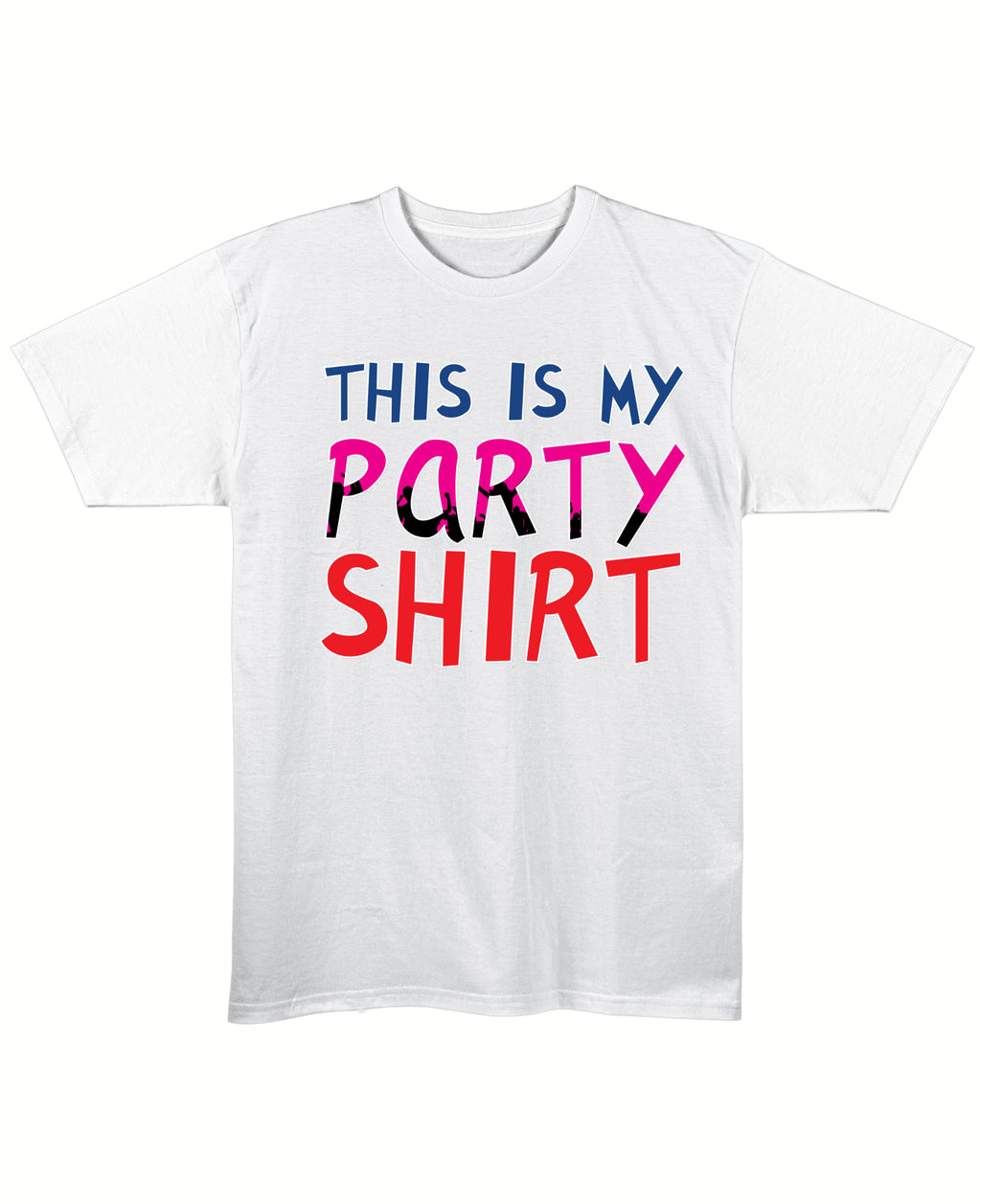 White Regular Fit T-shirt Front Design