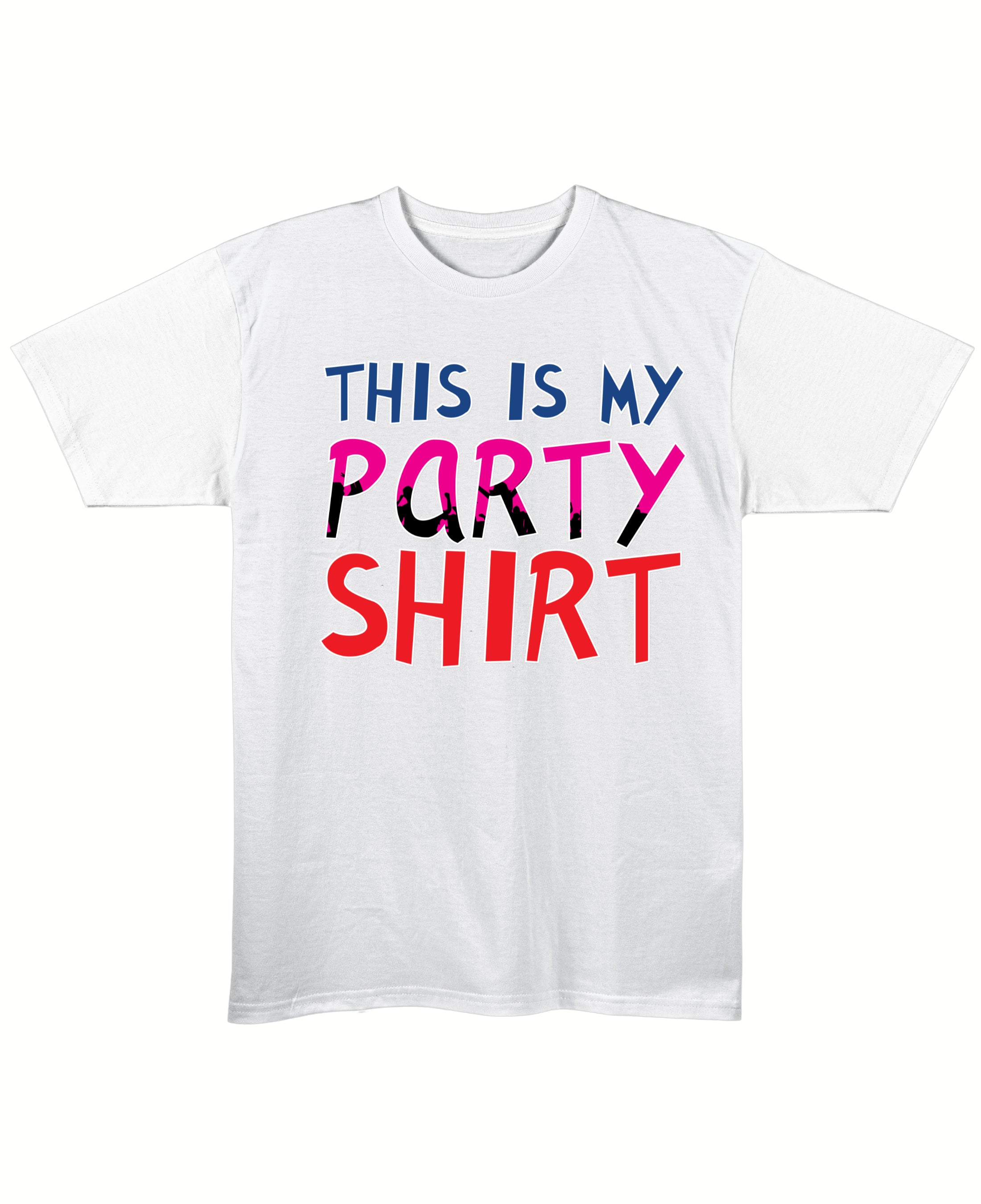 White Regular Fit T-shirt Front Design