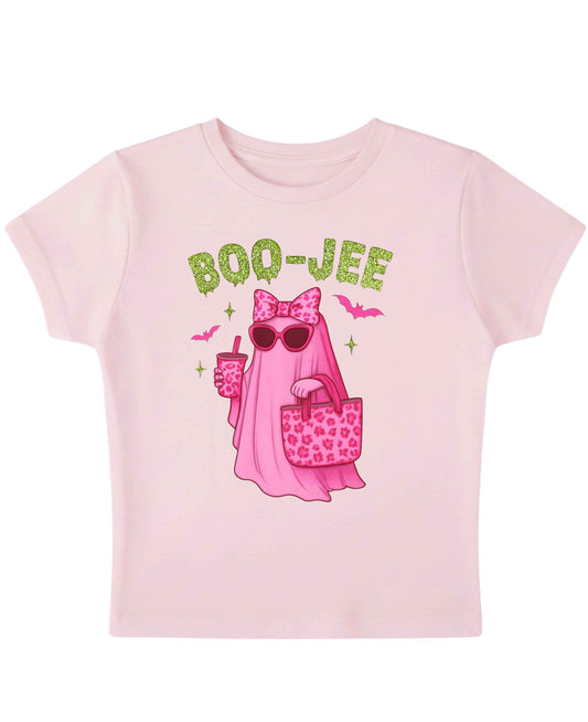 Trendy Boo Jee Baby Pink Baby Tee