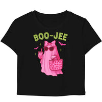 Trendy Boo Jee Black Baby Tee