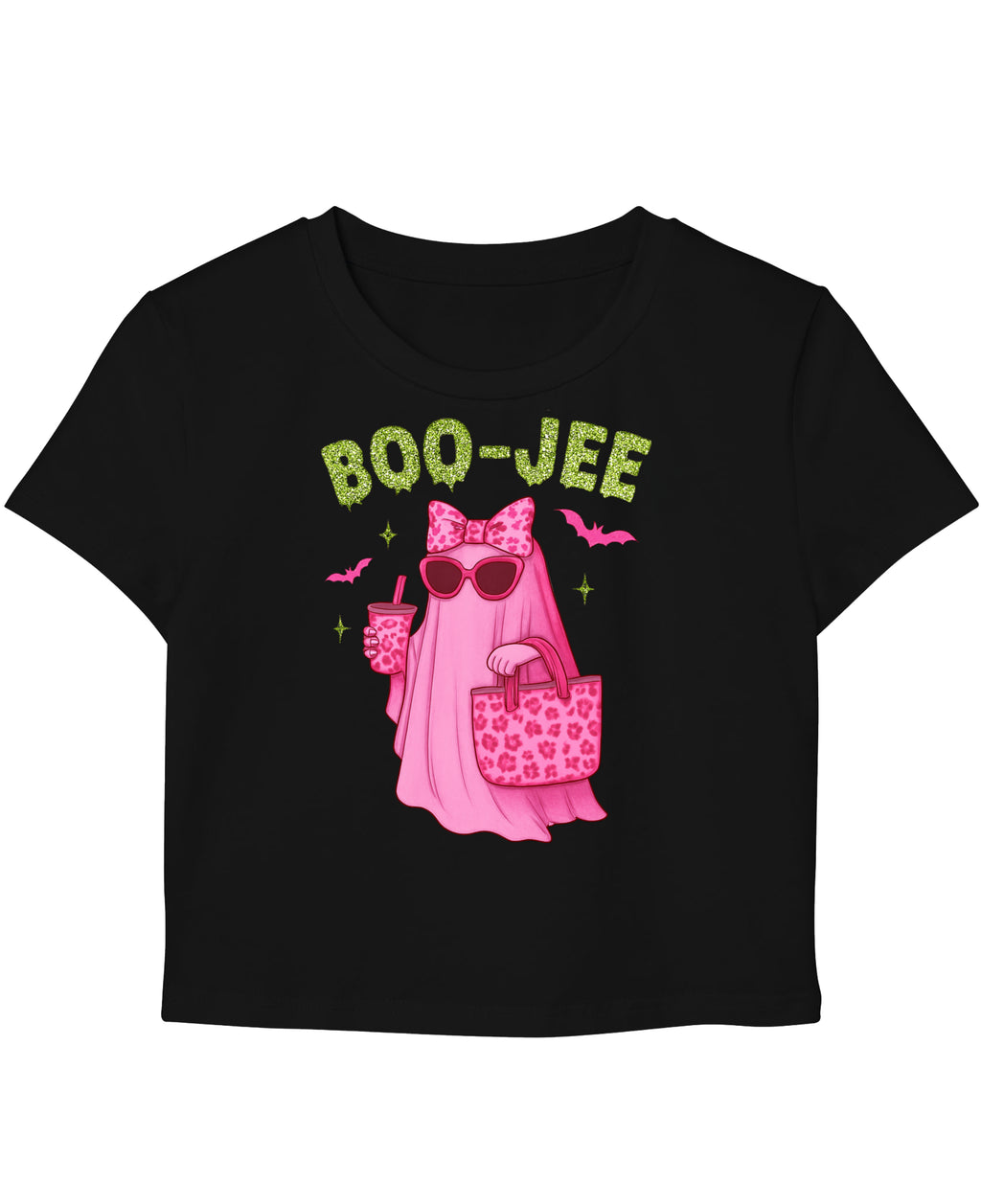 Black Baby Tee Front Design
