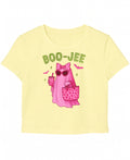Butter Yellow Baby Tee Front Design