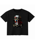 Urban Graphic Black Boxy Fit T-shirt
