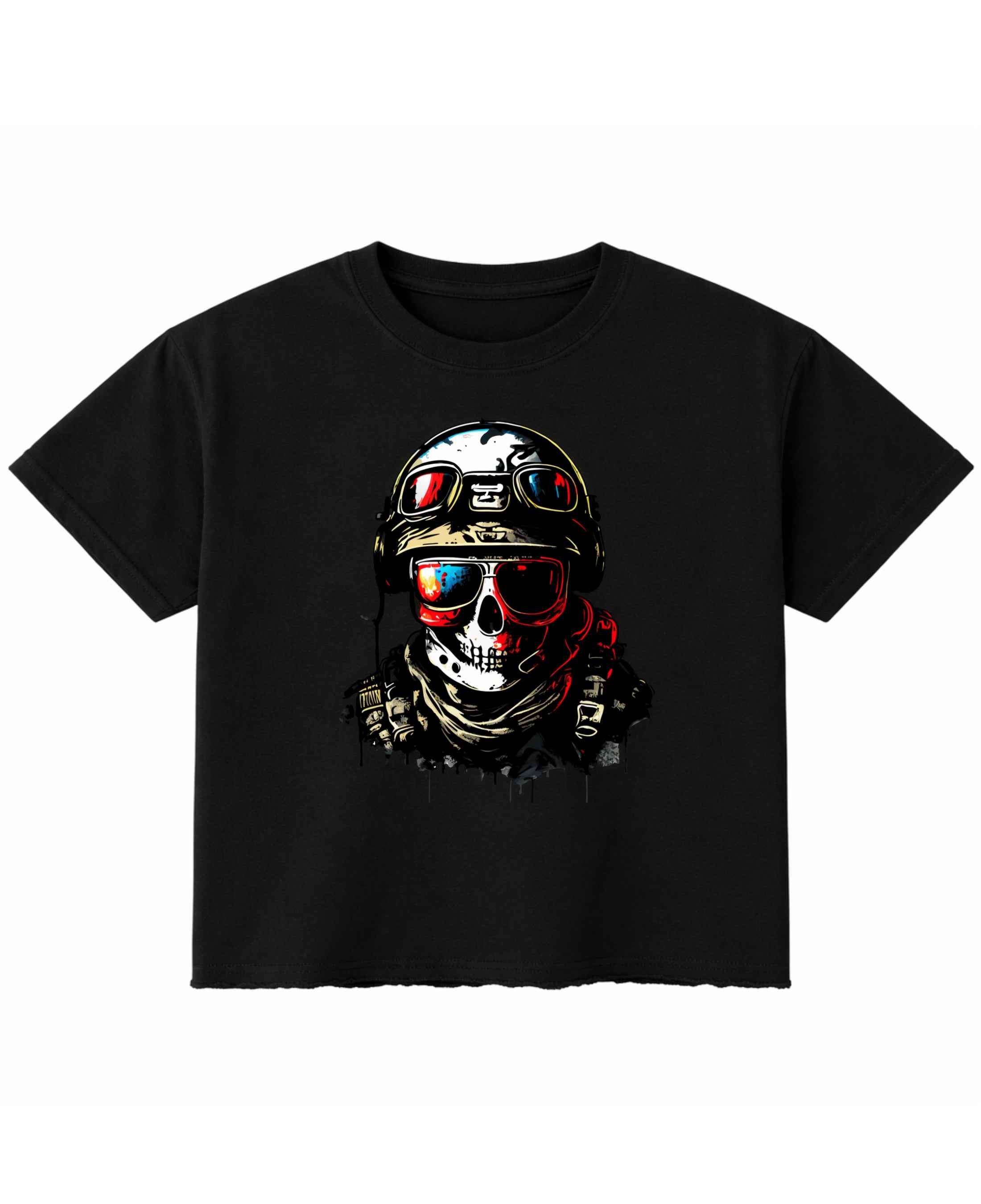 Urban Graphic Black Boxy Fit T-shirt