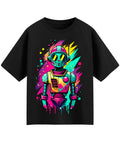 Black Oversized T-shirt Front Design