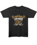 Black Regular Fit T-shirt Front Design