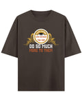 Coffee Oversized T-Shirt Front Design