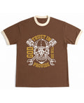 Mousse & Cream Ringer tee Front Design