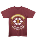 Maroon Regular Fit T-shirt Front Design