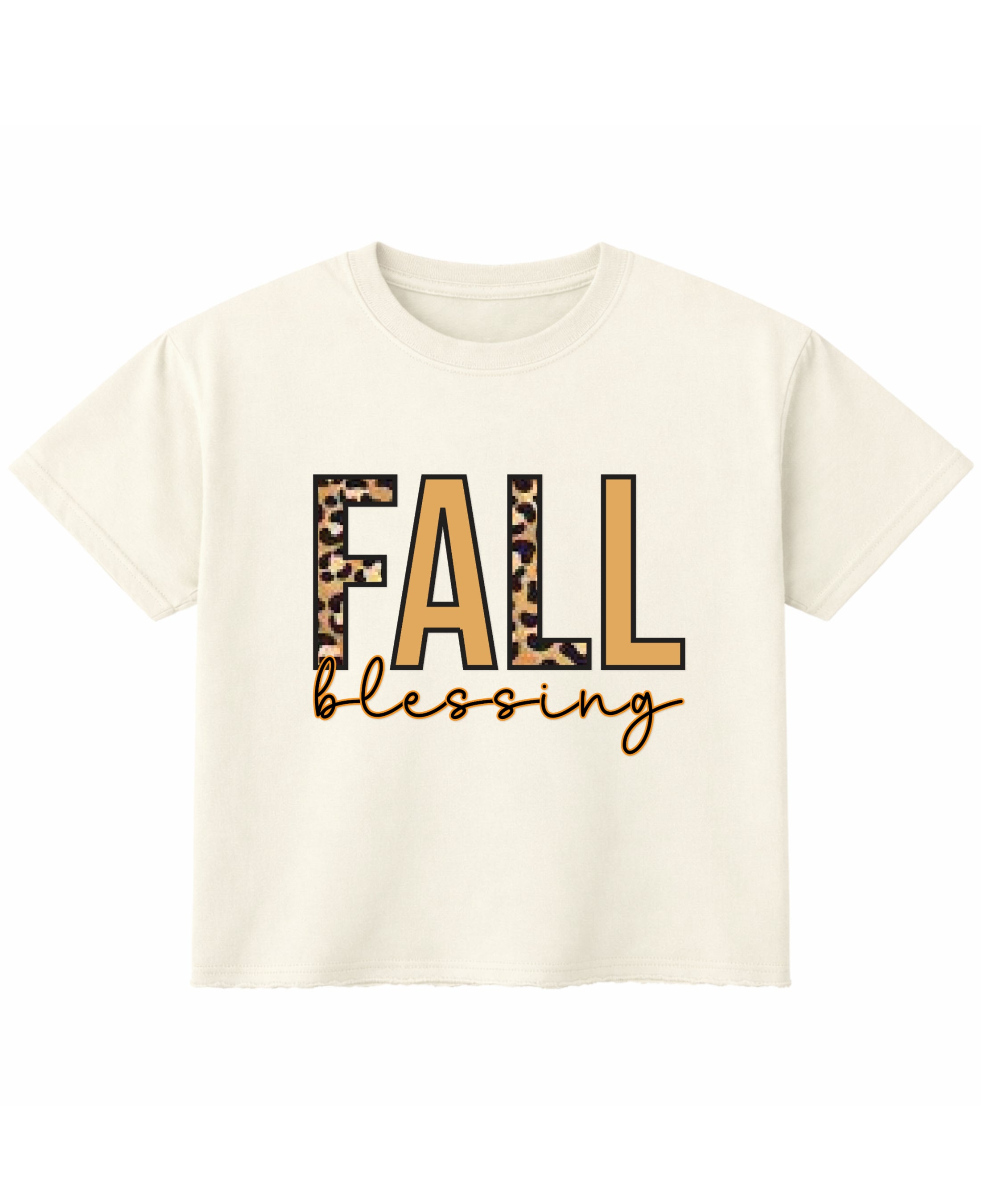 Off White Boxy Fit T-shirt Front Design