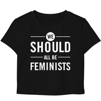 Black Baby Tee Front Design